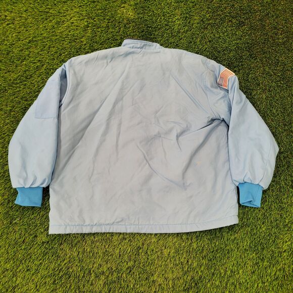 Vintage 70s Telephone-Pioneers of America Jacket XL 26x28 Blue - Picture 2 of 16